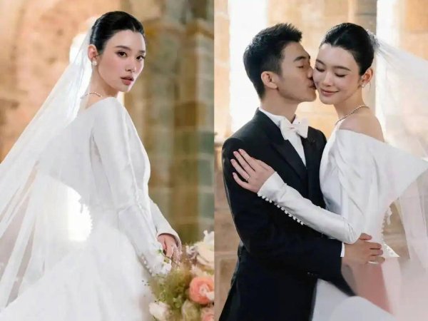 网络配资之家 产后恢复再补婚礼，奚梦瑶何猷君7年守候终圆梦，5000万珠宝成焦点
